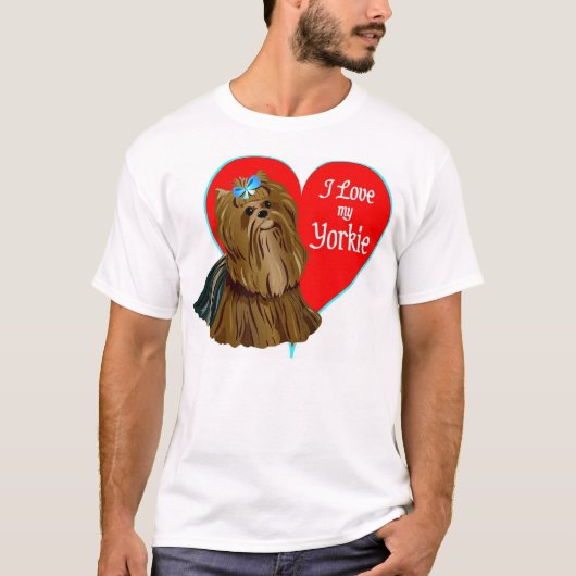 ヨークシャーテリア Tシャツ (正面)