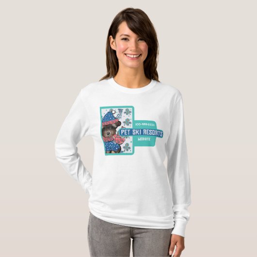 ヨークシャーテリア Tシャツ (正面フル)