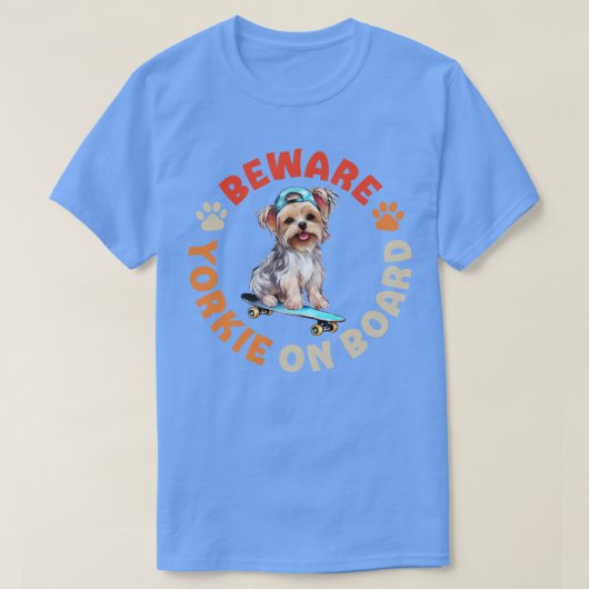 ヨークシャーテリア Tシャツ (デザイン正面)