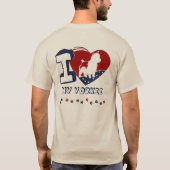 ヨークシャーテリア Tシャツ (裏面)