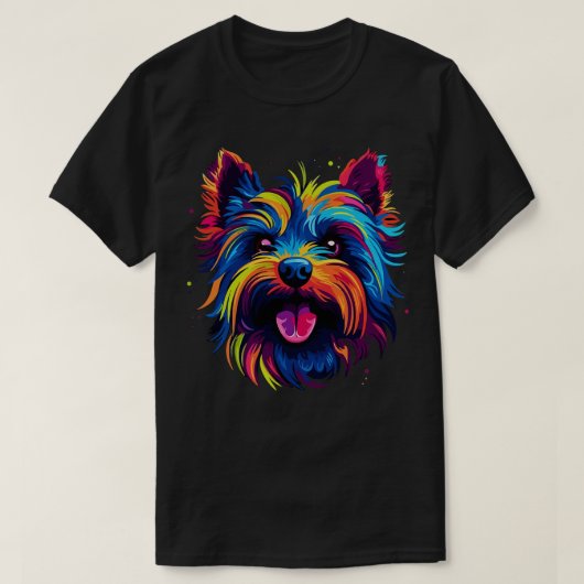 ヨークシャーテリア Tシャツ (デザイン正面)
