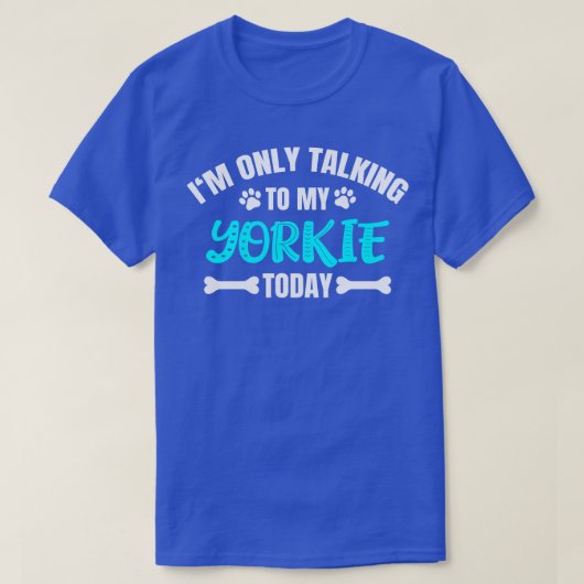 ヨークシャーテリア Tシャツ (デザイン正面)