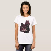 ヨークシャーテリアBFFギフト Tシャツ (正面フル)