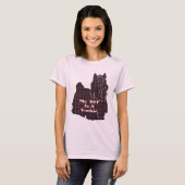 ヨークシャーテリアBFFギフト Tシャツ (正面フル)