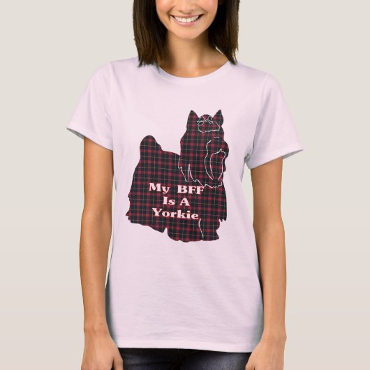 ヨークシャーテリアBFFギフト Tシャツ (正面)