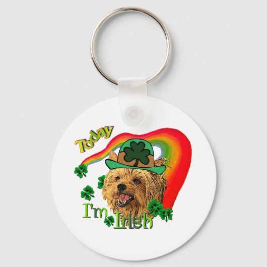 ヨークシャーテリアSt patricks キーホルダー (正面)