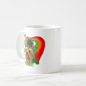 ヨークシャーテリアSt patricks コーヒーマグカップ (正面左)