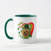 ヨークシャーテリアSt patricks マグカップ (左)