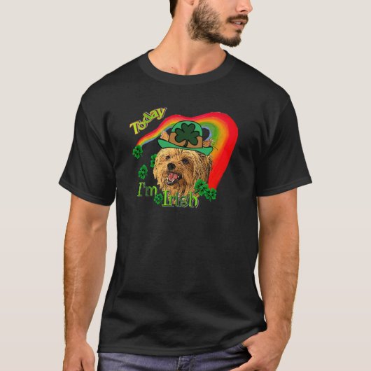 ヨークシャーテリアSt patricks Tシャツ (正面)