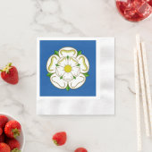 ヨークシャーナプキンス国旗 縁ありカクテルナプキン (インサイチュ)