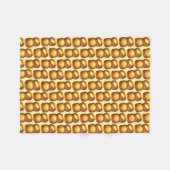 ヨークシャープディング北イングランド英国食 フリースブランケット (正面(横))