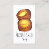 ヨークシャープディング北イングランド英国食 名刺 (正面)