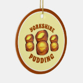 ヨークシャープディング日曜日英国料理ロースト セラミックオーナメント (右)