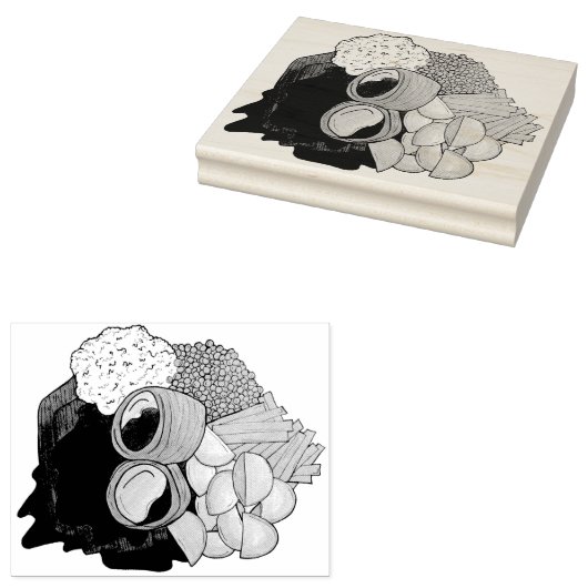 ヨークシャープディング日曜日英国料理ロースト ラバースタンプ (押印)