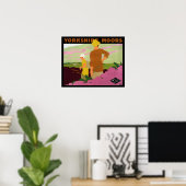 ヨークシャームーア ポスター (ホームオフィス)