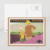 ヨークシャームーア ポストカード (正面/裏面)