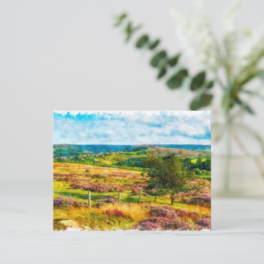 ヨークシャームーア ポストカード (スタンド正面)