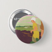 ヨークシャームーア 缶バッジ (正面&裏面)