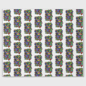 ヨークシャーラブラッピング紙 ラッピングペーパー (フラット)