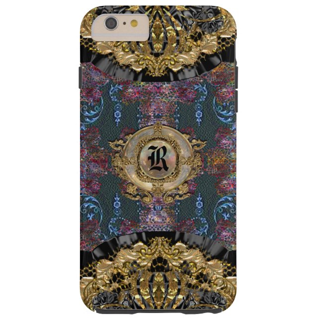 ヨークシャーヴィンテージ6/6sモノグラビクトリアンム Case-Mate iPhoneケース (裏面)