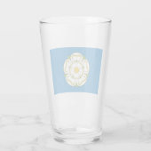 ヨークシャー州旗 タンブラーグラス (裏面)