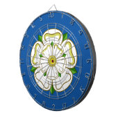 ヨークシャー州旗 ダーツボード (正面右)