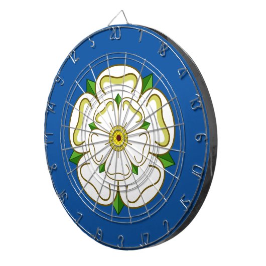 ヨークシャー州旗 ダーツボード (正面右)