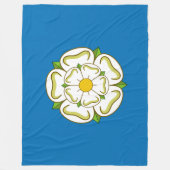 ヨークシャー州旗 フリースブランケット (正面)