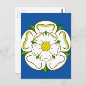 ヨークシャー州旗 ポストカード (正面/裏面)