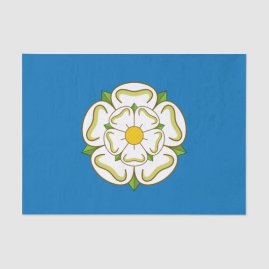 ヨークシャー州旗 薄葉紙 (正面)