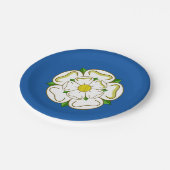 ヨークシャー州運動会州旗 ペーパープレート (アングル)