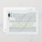 ヨークシャー文字 ポストカード (正面/裏面)