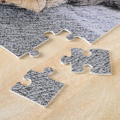 ヨークシャー絵画テリアの – かわいいオリジナルドッグアート ジグソーパズル (側面)