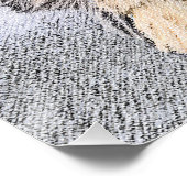 ヨークシャー絵画テリアの – かわいいオリジナルドッグアート ポスター (コーナー)