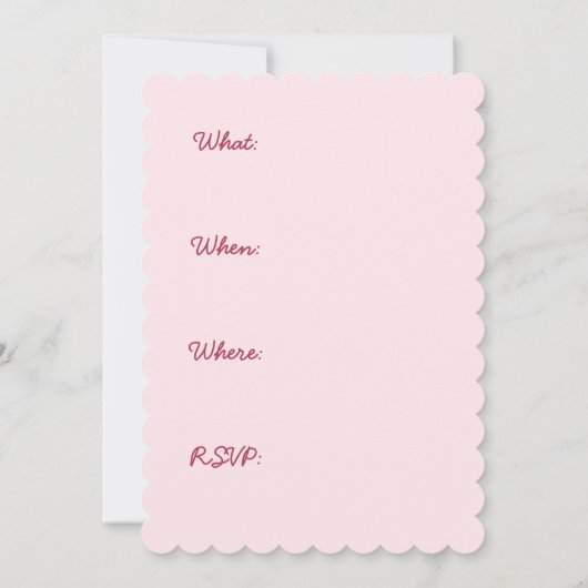 ヨークシャー絵画テリアの – かわいいオリジナルドッグアート 招待状 (裏面)