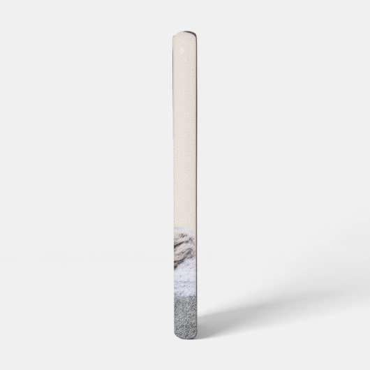 ヨークシャー絵画テリアの – かわいいオリジナルドッグアート SAMSUNG GALAXYケース (左側面)