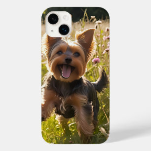 ヨークシャー遊テリアの芝生 Case-Mate iPhone 14 PLUSケース