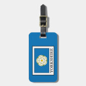 ヨークシャー郡イングランド ラゲッジタグ (正面縦)