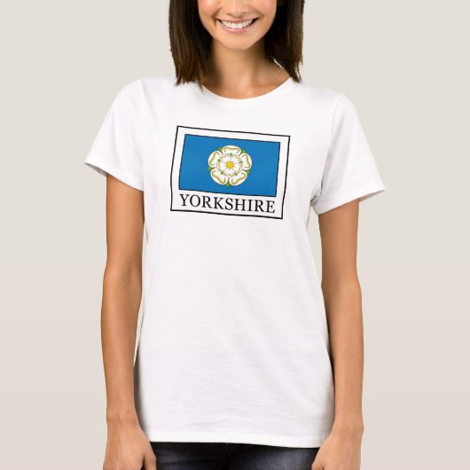 ヨークシャー郡イングランド Tシャツ (正面)