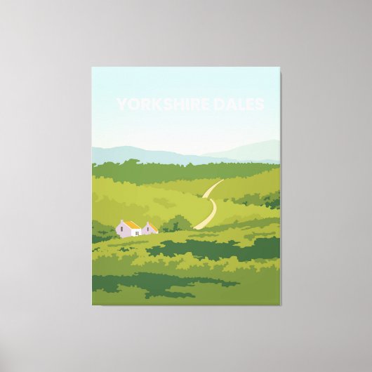 ヨークシャー・ダレス キャンバスプリント (正面)