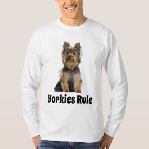 ヨークシャー・テリアの子犬Tシャツ Tシャツ