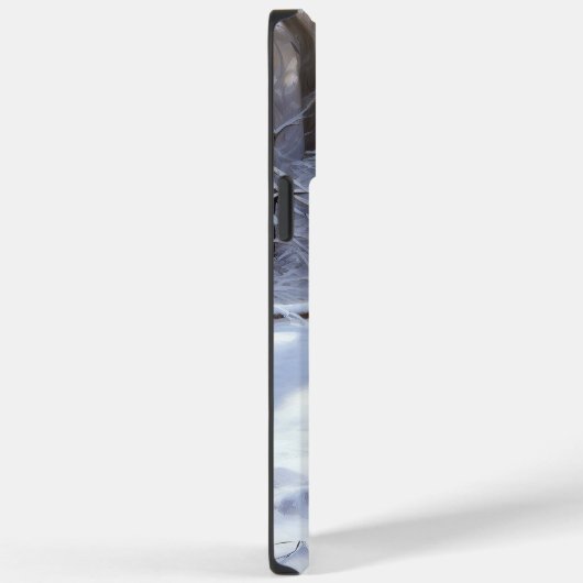 ヨークシャー・テリアは雪のクリスマスを許した Case-Mate iPhoneケース (裏面 / 右)