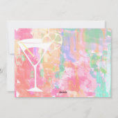 ヨークシャー·テリアー·イン·ピンクのハッピー·ニューイヤー·ドッグの写真 シーズンカード (裏面)