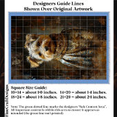 ヨークシャー・テリア油彩画デコペ離れ162 薄葉紙