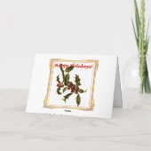 ヨークシャー·テリア シーズンカード (裏面)