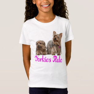 ヨークシャー·テリア·ワンピー·ドッグ·ラブ·ヨークシャーテリアズ·ガ Tシャツ