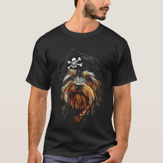 ヨークシャー・テリア 海賊 Tシャツ