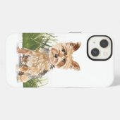 ヨークシャー・テリア iPhoneケース (裏面横)