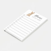 ヨークシャー·テリパーソナライズされたアー·ドッグ·トゥ·ド·リスト ポストイット (アングル)