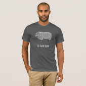 ヨークシャEe BahのゴムのヒツジのTシャツ Tシャツ (正面フル)